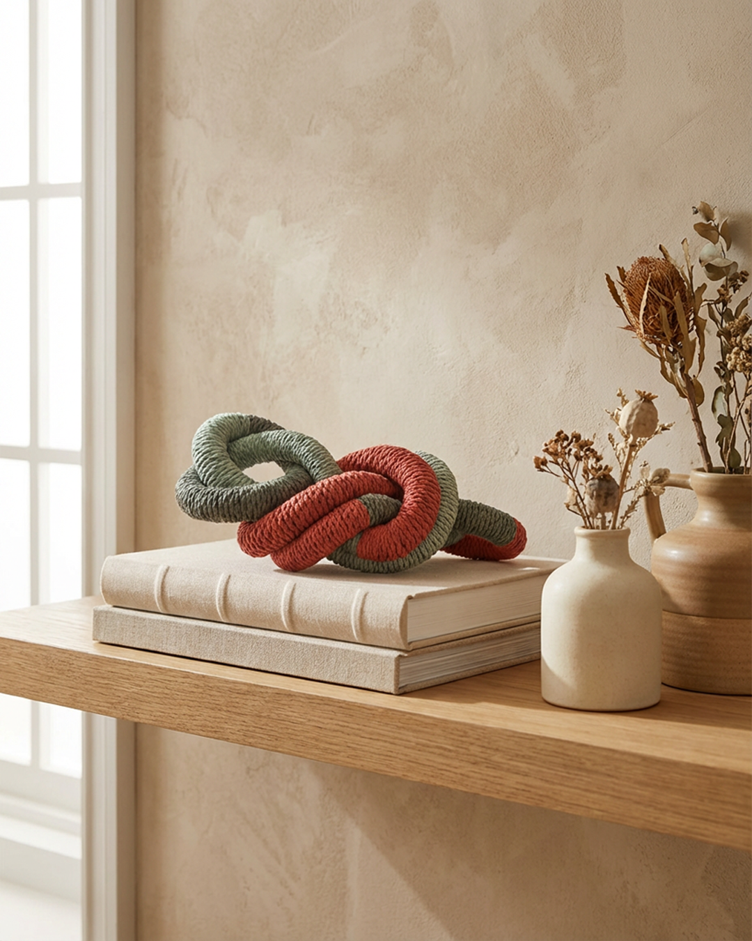 Escultura em nó Origens I