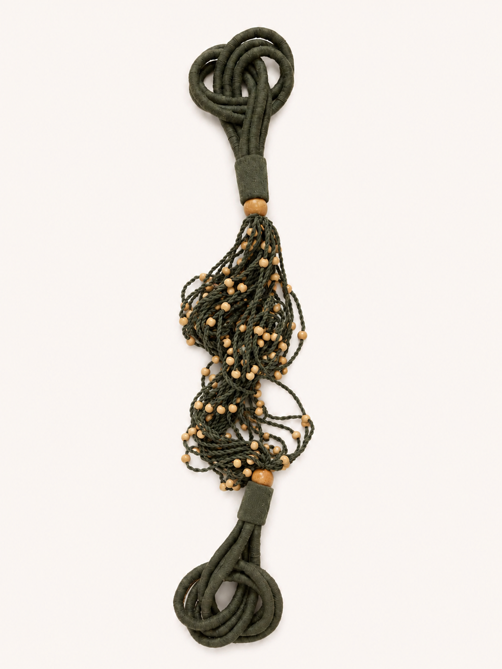 Colar de Mesa verde arabesco — 1,20m