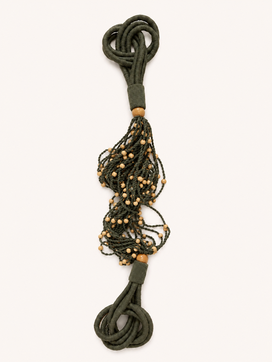 Colar de Mesa verde arabesco — 1,20m