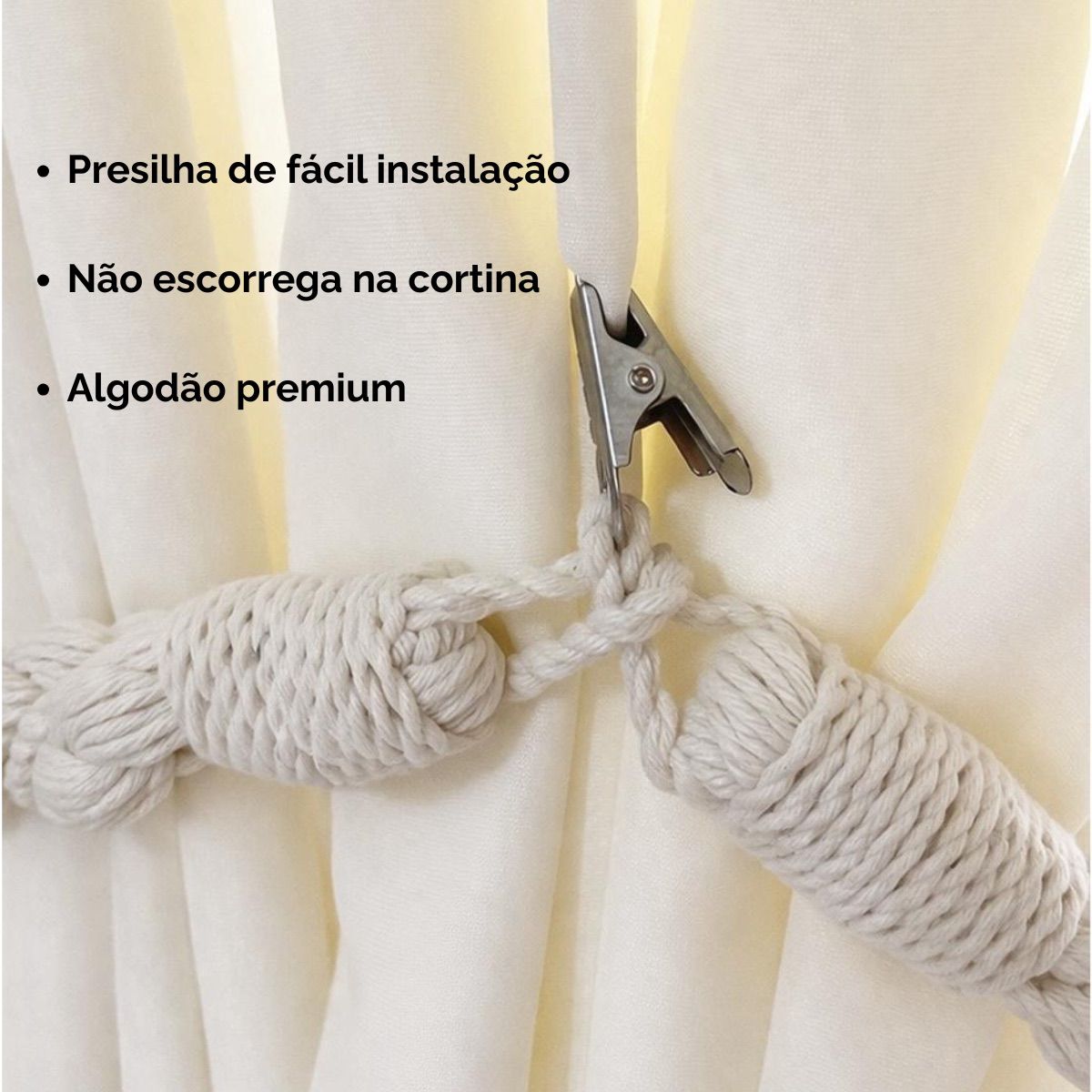 Abraçadeira para Cortina AC001 — 60 cm