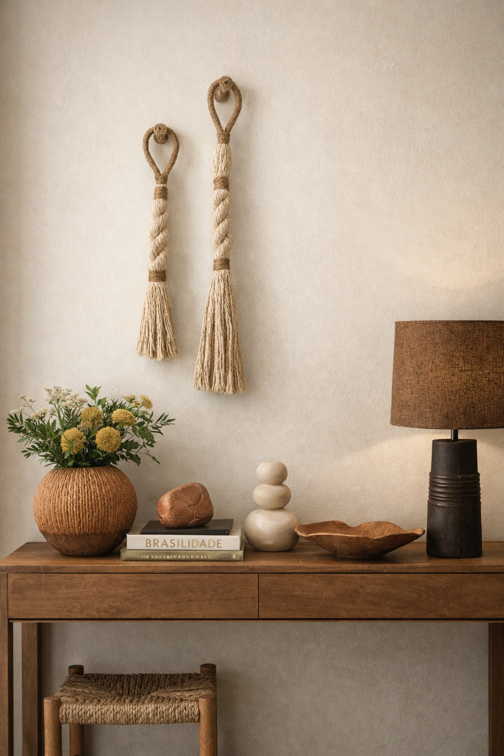 Adorno decorativo/ mesa ou parede